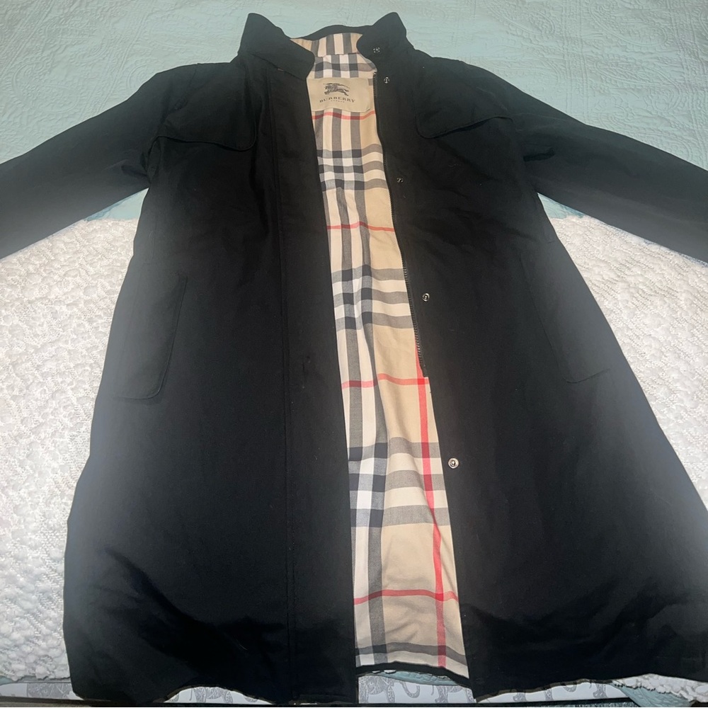 Burberry Black Trench Coat